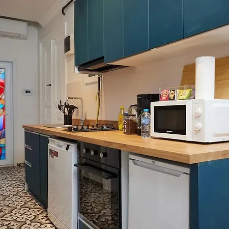 Apartament Charming 3br 2bath Ac In Center - Santur D7
